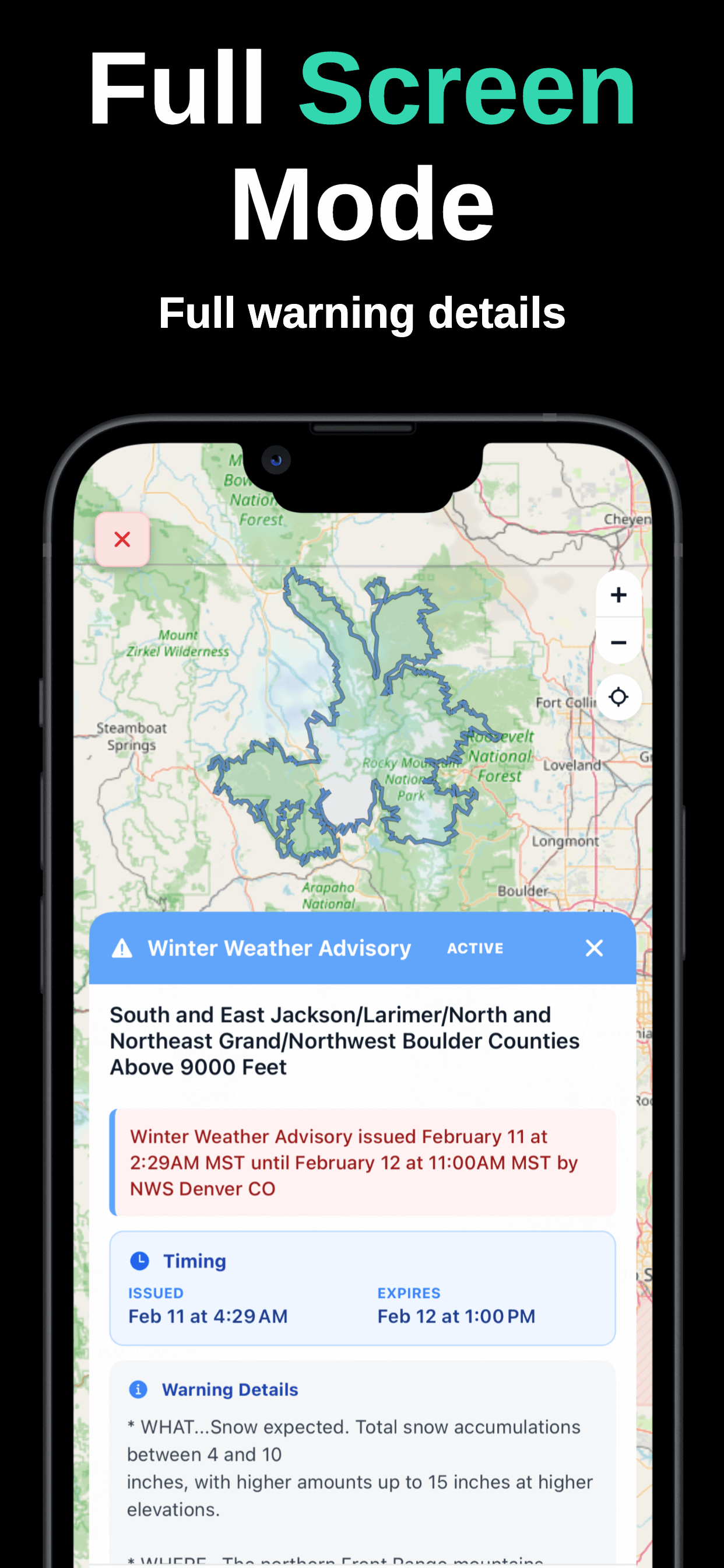 Storm Tracker - Browse past alert data and statistics